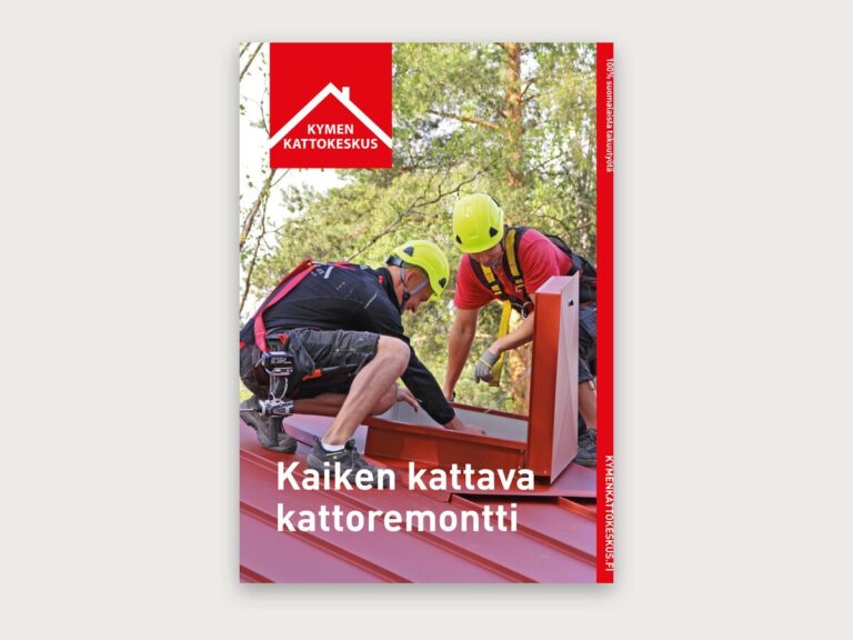 Kymen Kattokeskuksen esite