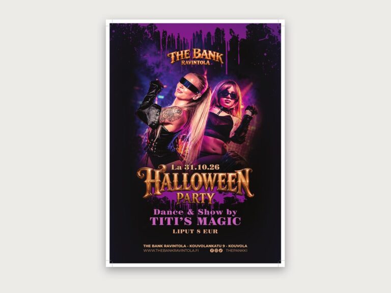The Bank Halloween -juliste